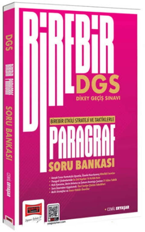 Yargı Yayınları 2026 DGS Birebir Serisi Paragraf Soru Bankası