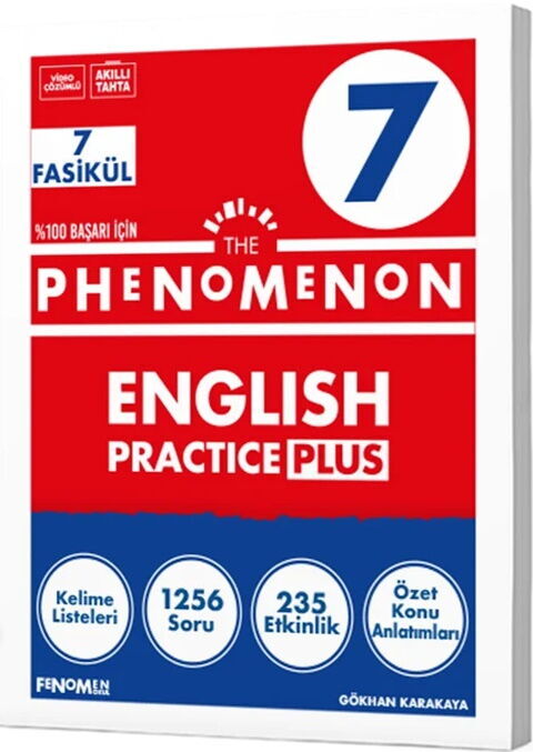 Fenomen Okul Yayınları 7. Sınıf The Phenomenon English Practice Plus 7 Fasikül