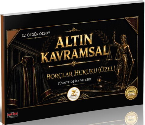 Savaş Yayınları 2026 HUKAL Altın Kavramsal Borçlar Hukuku Özel Hükümler
