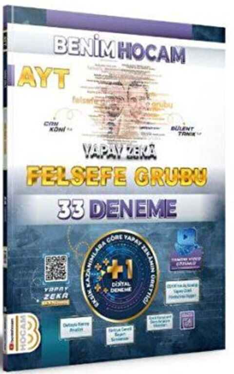 2025 Benim Hocam AYT Yapay Zekâ Felsefe Grubu 33 Deneme