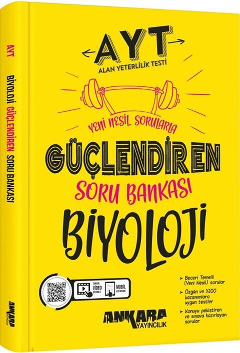 Ankara Yayıncılık AYT Biyoloji Güçlendiren Soru Bankası