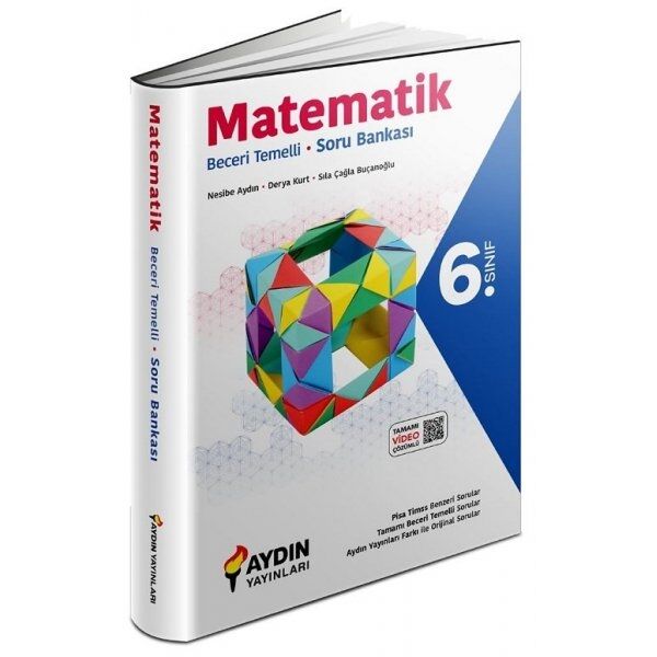 Aydın Yayınları 6. Sınıf Matematik Beceri Temelli Soru Bankası