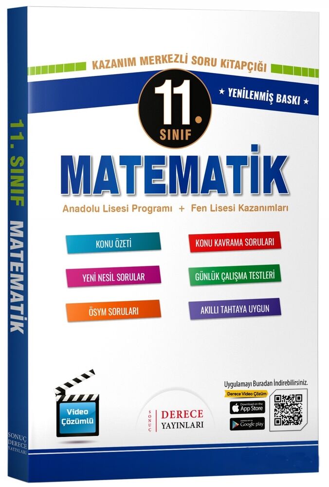 Sonuç Derece Yayınları 11. Sınıf Matematik Modüler Set