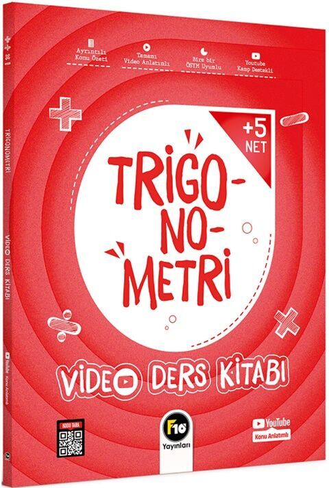 F10 Yayınları AYT Trigonometri Video Ders Kitabı