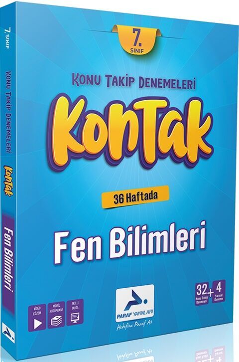 Paraf Yayınları 7. Sınıf Fen Bilimleri Kontak Denemeleri
