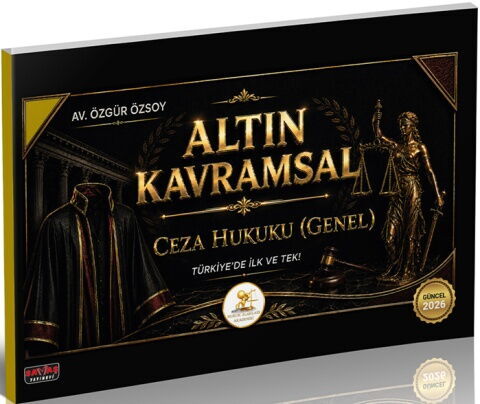 Savaş Yayınları 2026 HUKAL Altın Kavramsal Ceza Hukuku Genel Hükümler