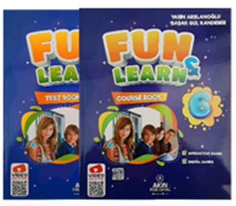 Akın Publishing Yayınları 6. Sınıf İngilizce Fun and Learn