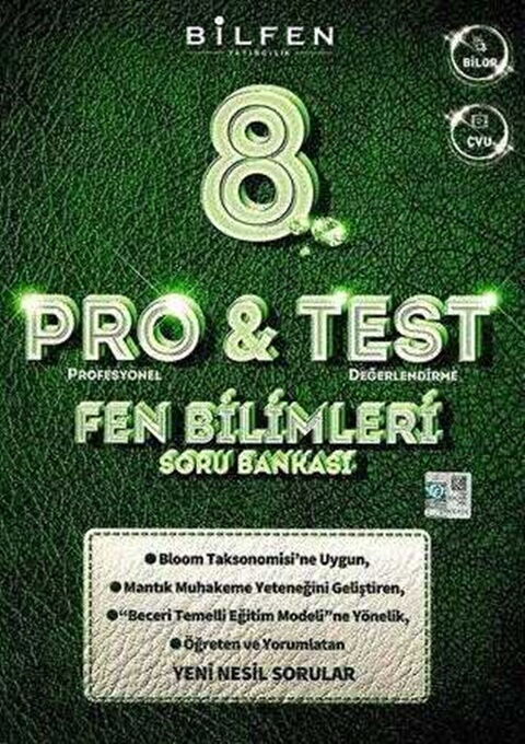 Bilfen Yayıncılık 8. Sınıf ProTest Fen Bilimleri Soru Bankası
