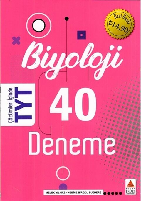 Delta Kültür TYT Biyoloji 40 Deneme