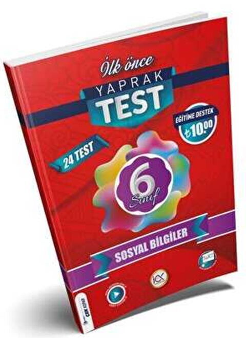 İlk Önce Yayıncılık 6. Sınıf Sosyal Bilgiler Yaprak Test