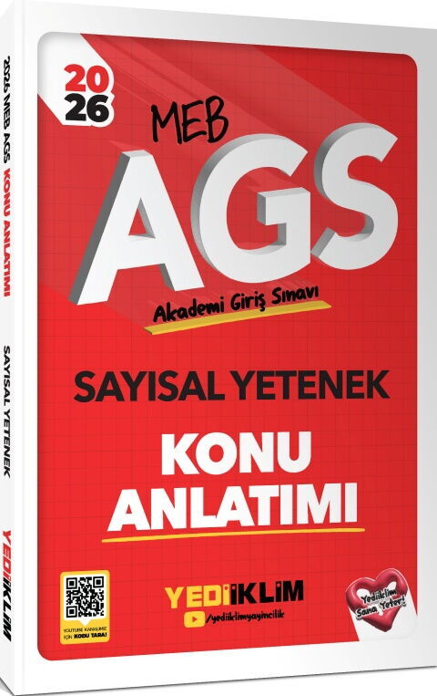 Yediiklim  2026 MEB AGS Sayısal Yetenek Konu Anlatımı