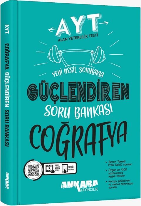 Ankara Yayıncılık AYT Coğrafya Güçlendiren Soru Bankası