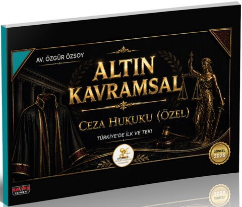 Savaş Yayınları 2026 HUKAL Altın Kavramsal Ceza Hukuku Özel Hükümler