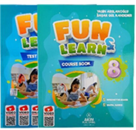 Akın Publishing Yayınları 8. Sınıf İngilizce Fun and Learn