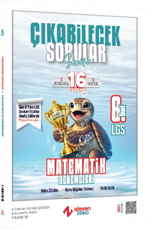 İşleyen Zeka 8. Sınıf LGS Matematik Çıkabilecek Sorular Denemeleri