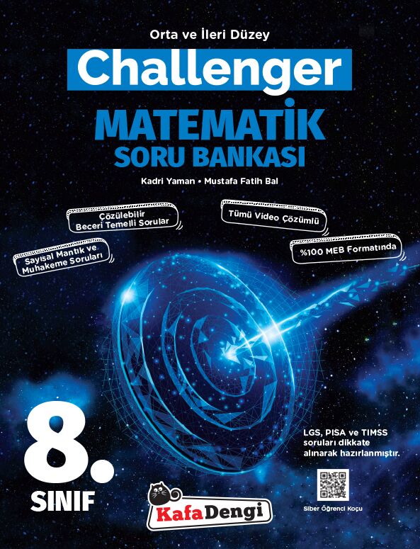 Kafa Dengi 8. Sınıf Challenger Matematik Soru Bankası