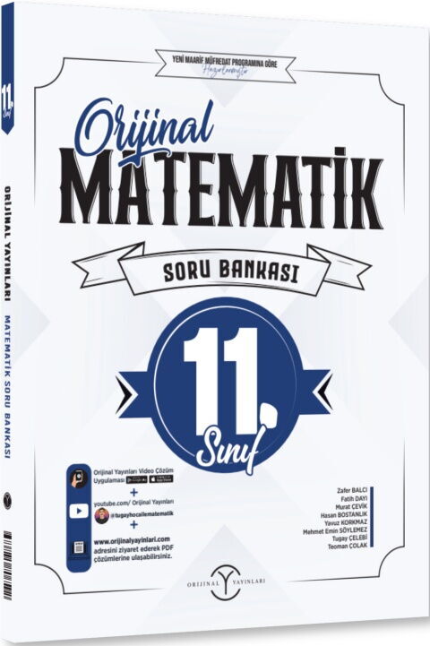 Orijinal Yayınları 11. Sınıf Matematik Soru Bankası