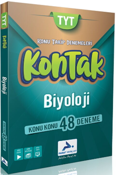 Paraf Yayınları TYT Biyoloji Kontak Konu Takip Denemeleri