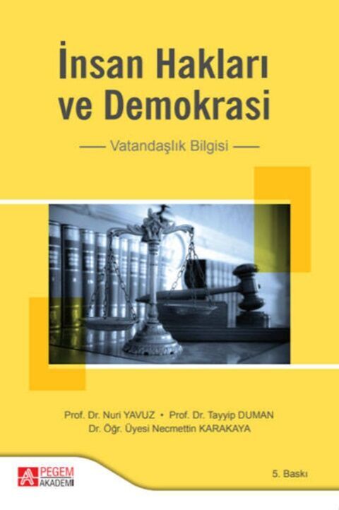 Pegem Akademi İnsan Hakları ve Demokrasi