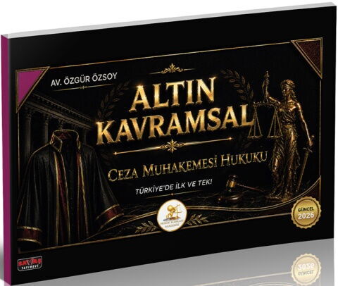 Savaş Yayınları 2026 HUKAL Altın Kavramsal Ceza Muhakemesi Hukuku