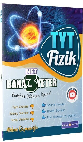 Bana Yeter Yayınları TYT Fizik Bana 3 Net Yeter