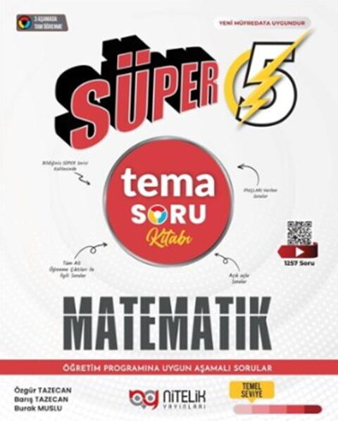 Nitelik Yayınları 9. Sınıf Kimya Süper Tema Soru Kitabı