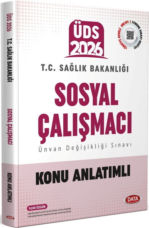 Data Yayınları 2026 ÜDS Sağlık Bakanlığı Sosyal Çalışmacı Konu Anlatımlı