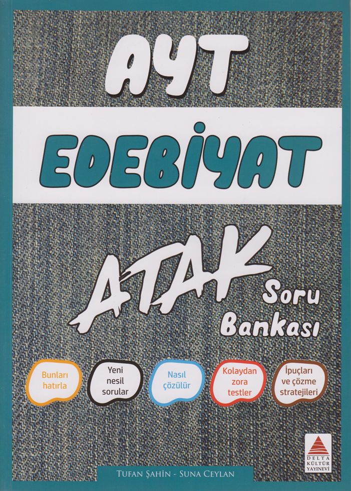 Delta Kültür AYT Edebiyat Atak Soru Bankası