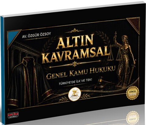 Savaş Yayınları 2026 HUKAL Altın Kavramsal Genel Kamu Hukuku