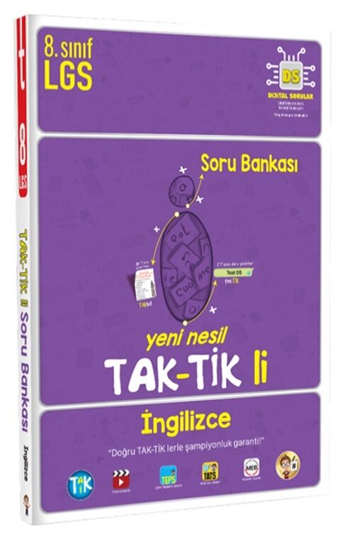 Tonguç Akademi 8. Sınıf İngilizce Taktikli Soru Bankası