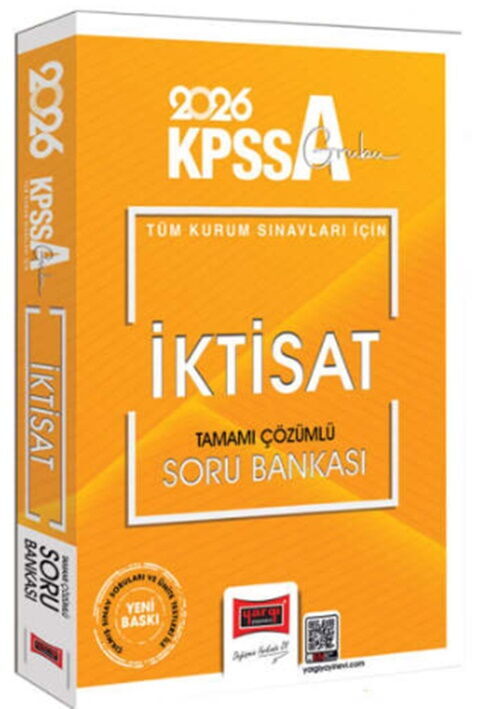 Yargı Yayınları 2026 KPSS A Grubu Tüm Kurum Sınavları İçin İktisat Tamamı Çözümlü Soru Bankası