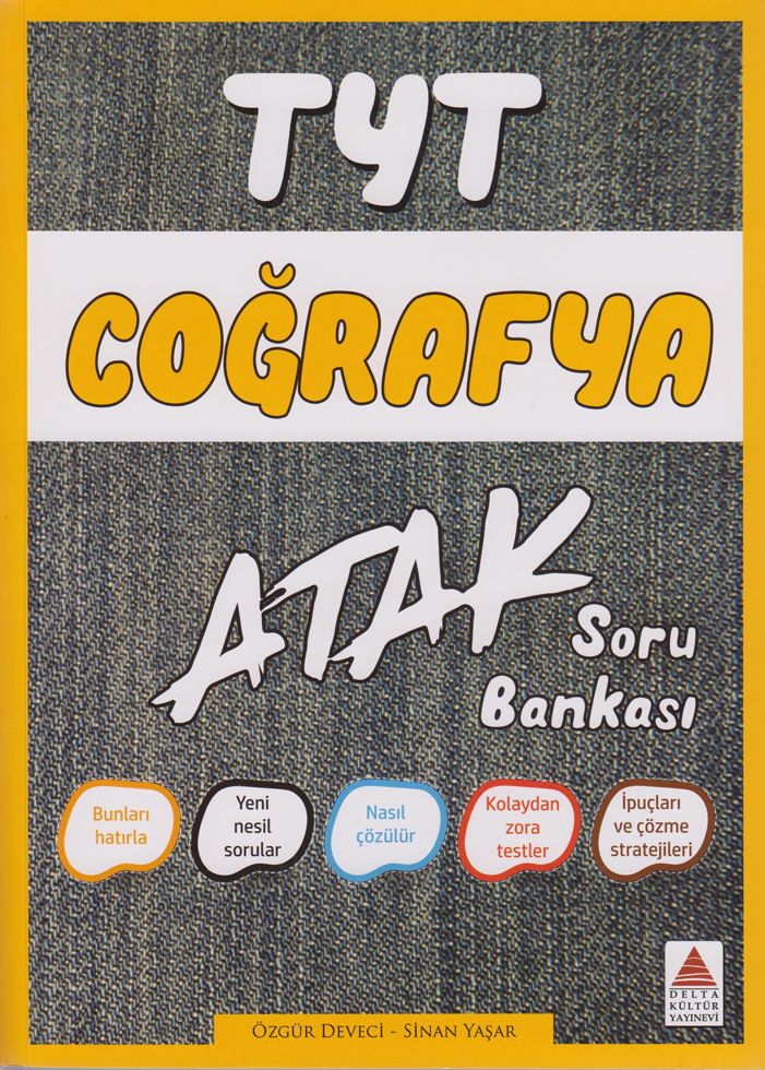 Delta Kültür TYT Coğrafya Atak Soru Bankası