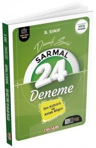 Dinamo Yayınları 8. Sınıf LGS Din Kültürü ve Ahlak Bilgisi Dinamik Sarmal 24 Deneme