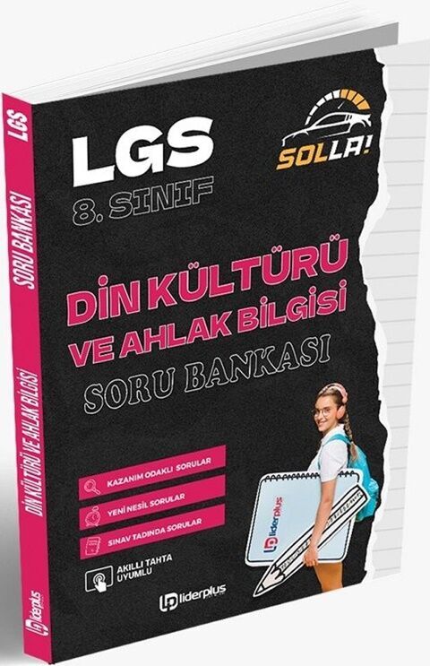 Lider Plus Yayınları 8. Sınıf LGS Din Kültürü ve Ahlak Bilgisi Solla Soru Bankası