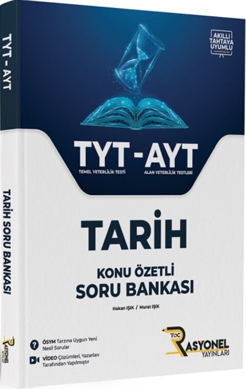 Rasyonel Yayınları TYT AYT Tarih Konu Özetli Soru Bankası