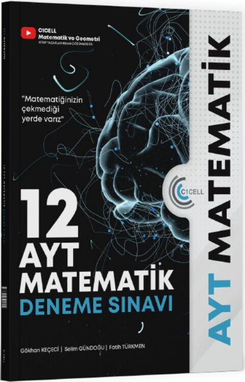 C1cell Yayınları AYT Matematik 12 Deneme Sınavı