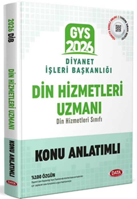 Data Yayınları 2026 Diyanet İşleri Başkanlığı Din Hizmetleri Uzmanı Konu Anlatımlı