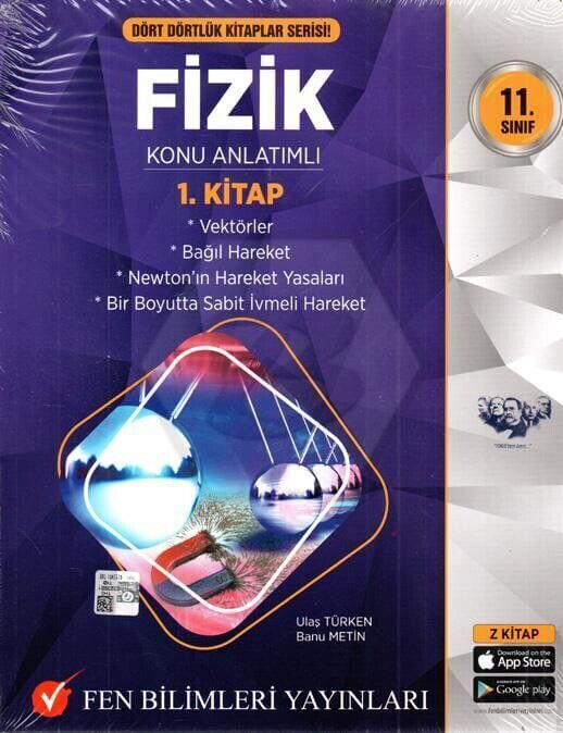 2025 Fen Bilimleri Yayınları 11. Sınıf Fizik Konu Anlatımlı Soru Bankası