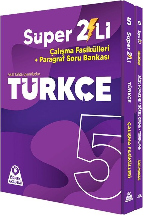 Örnek Akademi 5. Sınıf Süper İkili Türkçe Seti