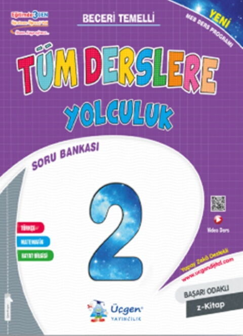 Üçgen Yayıncılık 2. Sınıf Tüm Derslere Yolculuk Soru Bankası