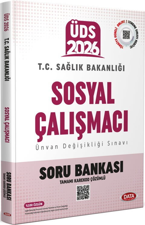 Data Yayınları 2026 ÜDS Sağlık Bakanlığı Sosyal Çalışmacı Soru Bankası