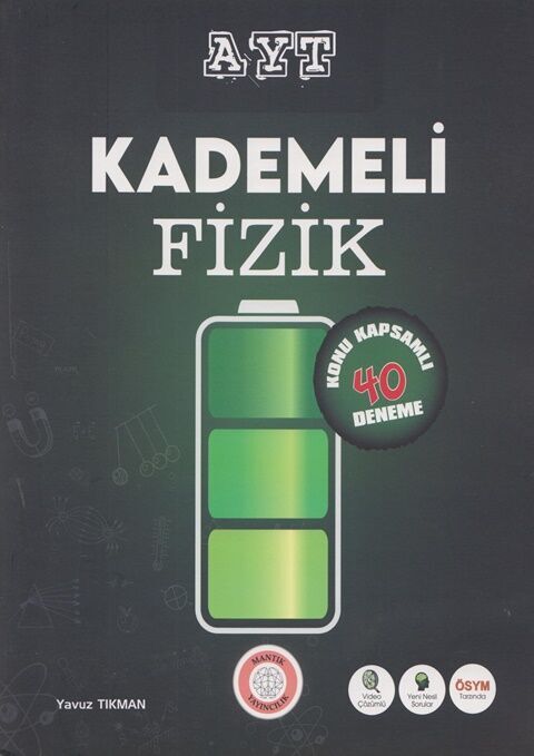 Mantık Yayınları AYT Kademeli Fizik Denemeleri