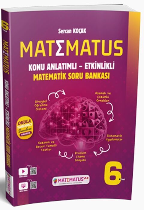 Matematus 6. Sınıf Matematik Konu Anlatımlı Etkinlikli Soru Bankası