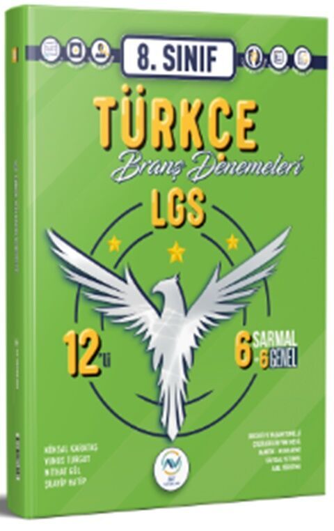 Av Akıllı Versiyon Yayınları 8. Sınıf LGS Türkçe 12 li Branş Deneme
