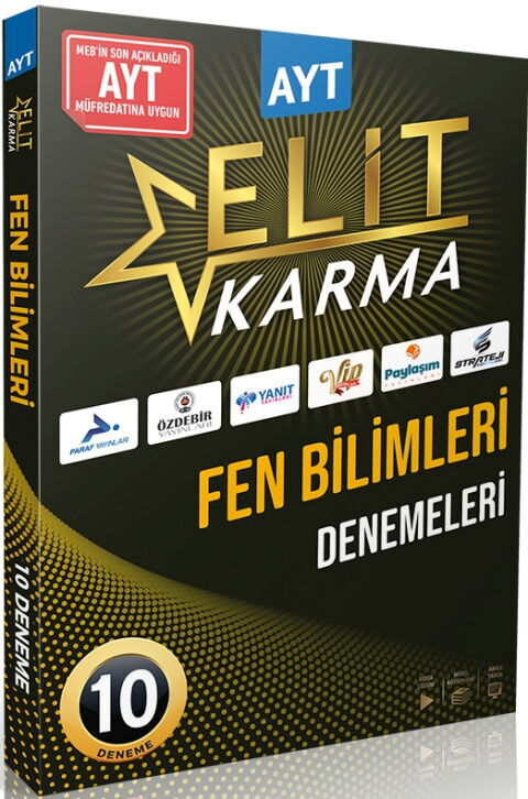 Paraf Yayınları TYT Fen Bilimleri Elit Karma 10 Deneme