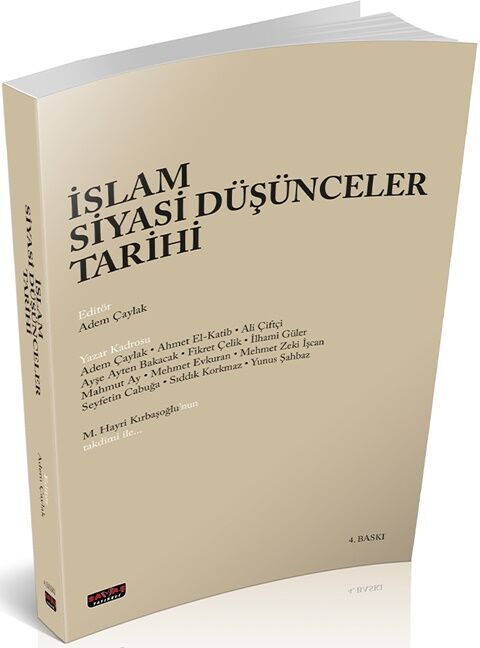 Savaş Yayınları İslam Siyasi Düşünceler Tarihi