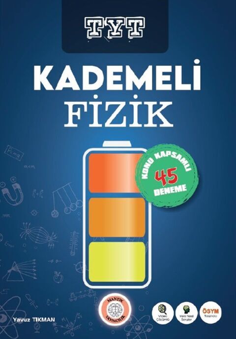 Mantık Yayınları TYT Kademeli Fizik Denemeleri