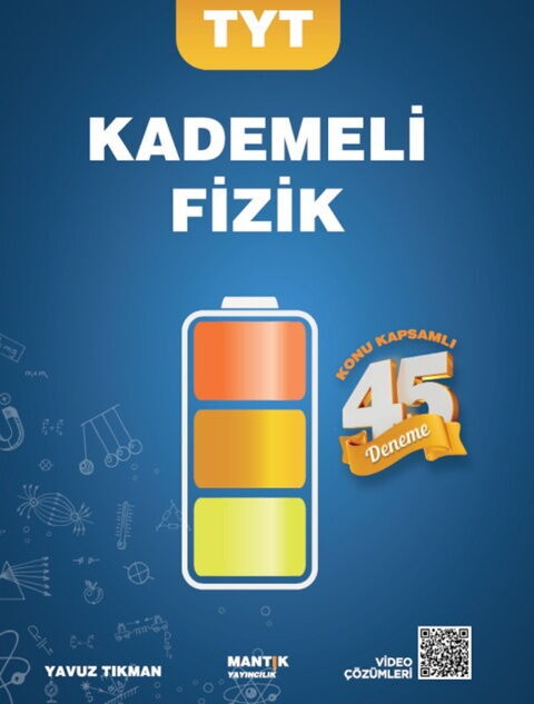 Mantık Yayınları TYT Kademeli Fizik Denemeleri