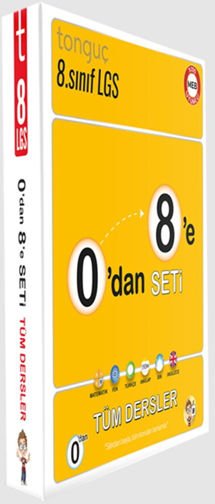Tonguç Akademi 0 dan 8 e Hazırlık Seti