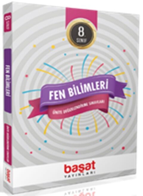 Başat Yayınları 8. Sınıf Fen Bilimleri Ünite Değerlendirme Sınavları